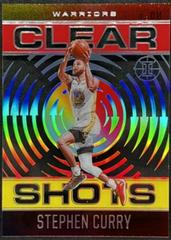 Stephen Curry [Asia Red Yellow] Basketball Cards 2020 Panini Illusions Clear Shots Prices