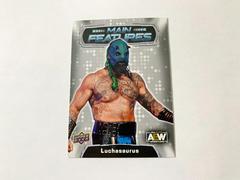 Luchasaurus [Silver] Wrestling Cards 2022 Upper Deck AEW Main Features Prices
