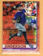 Tyler Anderson [Orange Refractor] #2 Baseball Cards 2019 Topps Chrome Sapphire Prices