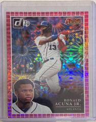 Ronald Acuna Jr. Baseball Cards 2019 Panini Donruss Action All Stars Prices