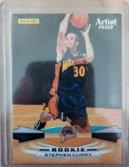 Stephen Curry [Artist Proof] #357 Basketball Cards 2009 Panini Prices