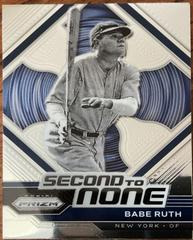 Babe Ruth Baseball Cards 2023 Panini Prizm Second to None Prices