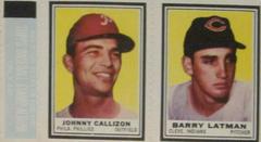 Barry Latman Baseball Cards 1962 Topps Stamps Prices