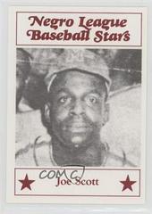 Joe Scott #58 Baseball Cards 1986 Fritsch Negro League Baseball Stars Prices