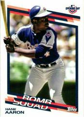 Hank Aaron #BS-1 Baseball Cards 2022 Topps Opening Day Bomb Squad Prices