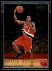 LaMarcus Aldridge [1996 Variation Refractor] Basketball Cards 2006 Topps Chrome Prices