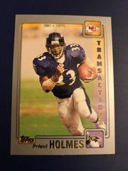 Priest Holmes #266 Football Cards 2001 Topps Prices
