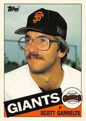 Scott Garrelts #38T Baseball Cards 1985 Topps Traded Prices
