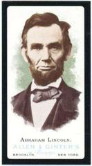 Abraham Lincoln [Mini Black Border] #328 Baseball Cards 2006 Topps Allen & Ginter Prices