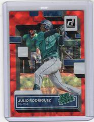 Julio Rodriguez [Red] Baseball Cards 2022 Panini Donruss Rated Prospects Prices