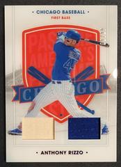 Anthony Rizzo [Dual Swatch Blue] Baseball Cards 2021 Panini Chronicles America's Pastime Prices