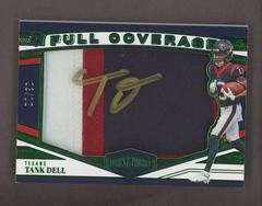 Tank Dell [Autograph Green] #FC-24 Football Cards 2023 Panini Plates and Patches Full Coverage Prices