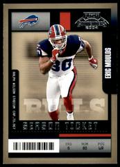 Eric Moulds #12 Football Cards 2004 Playoff Contenders Prices