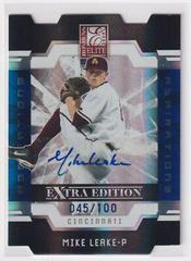 Mike Leake [Aspirations Autograph] Baseball Cards 2009 Donruss Elite Extra Edition Prices