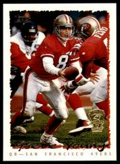 Steve Young [Panthers Inaugural] Football Cards 1995 Topps Prices