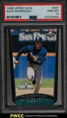 Alex Rodriguez #487 Baseball Cards 1999 Upper Deck Prices