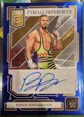 Bron Breakker [Blue] #9 Wrestling Cards 2023 Donruss Elite WWE New Breed Autograph Prices