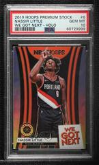 Nassir Little [Holo] #6 Basketball Cards 2019 Panini Hoops We Got Next Prices