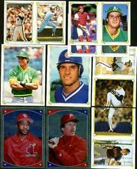 Ozzie Smith [Foil Hardback Test] #162 Baseball Cards 1987 Topps Stickers Prices