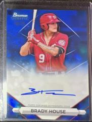 Brady House [Blue] Baseball Cards 2023 Bowman Sterling Prospect Autograph Prices