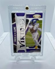 Justin Jefferson [Gold] #POG-JUJ Football Cards 2021 Panini Certified Piece of the Game Prices