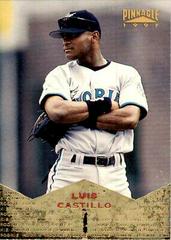 Luis Castillo #160 Baseball Cards 1997 Pinnacle Prices
