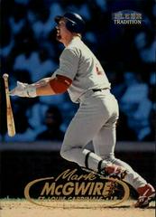 Mark McGwire #25 Baseball Cards 1998 Fleer Prices