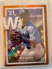 Wander Franco [Orange] #PE-12 Baseball Cards 2021 Bowman Platinum Precious Elements Prices