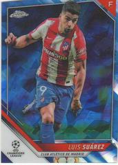Luis Suarez #108 Soccer Cards 2021 Topps Chrome Sapphire UEFA Champions League Prices