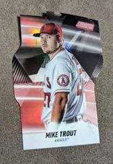 Mike Trout [Red] #T-21 Baseball Cards 2022 Stadium Club Triumvirates Prices