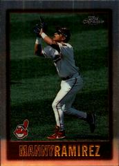Manny Ramirez #106 Baseball Cards 1997 Topps Chrome Prices