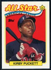 Kirby Puckett [All Star] Baseball Cards 1989 Topps Tiffany Prices
