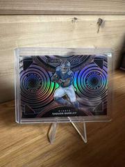 Saquon Barkley [Red Electric Etch] #21 Football Cards 2023 Panini Obsidian Tunnel Vision Prices