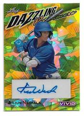Arjun Nimmala [Yellow Crystal] #BA-AN1 Baseball Cards 2023 Leaf Vivid Autograph Prices