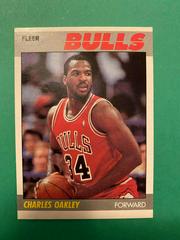 Charles Oakley Basketball Cards 1987 Fleer Prices
