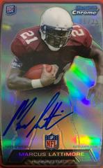 Marcus Lattimore [Red Refractor] Football Cards 2013 Bowman Chrome Rookie Autograph Prices