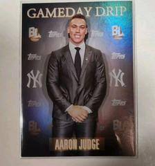 Aaron Judge #GD-7 Baseball Cards 2024 Topps Big League Baseball Gameday Drip Prices