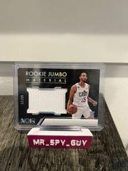 Isaiah Mobley #RJM-IMB Basketball Cards 2022 Panini Noir Rookie Jumbo Material Prices