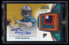 Ryan Tannehill [Autograph Gold Refractor] Football Cards 2012 Bowman Sterling Prices