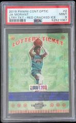 Ja Morant [Red Cracked Ice] Basketball Cards 2019 Panini Contenders Optic Lottery Ticket Prices