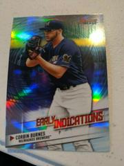 Corbin Burnes #EI-17 Baseball Cards 2018 Bowman's Best Early Indications Prices