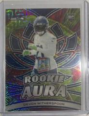 Devon Witherspoon #17 Football Cards 2023 Panini Spectra Rookie Aura Prices