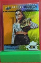 Thunder Rosa [Orange Yellow] #R-18 Wrestling Cards 2022 Upper Deck Allure AEW Color Flow Prices