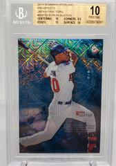 Byron Buxton [Blue Refractor] #BSP50 Baseball Cards 2014 Bowman Sterling Prospects Prices