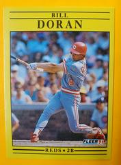 Bill Doran #63 Baseball Cards 1991 Fleer Prices