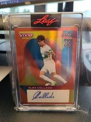 Alex Collado [Orange] Soccer Cards 2022 Leaf Vivid Autographs Prices