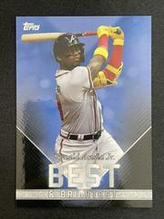 Ronald Acuna Jr. [Light Blue] #4 Baseball Cards 2022 Topps X Wander Franco Prices