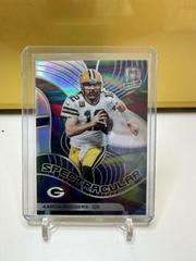 Aaron Rodgers [Neon Marble] Football Cards 2022 Panini Spectra Spectracular Prices