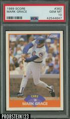 Mark Grace Baseball Cards 1989 Score Prices