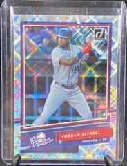 Yordan Alvarez [Diamond] Baseball Cards 2020 Panini Donruss the Rookies Prices